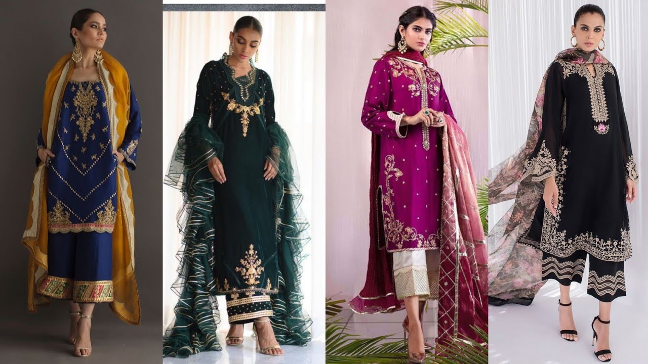 How to designs velvet dresses|Velvet suits designs for winters|Fancy/partywear Velvet dress designs