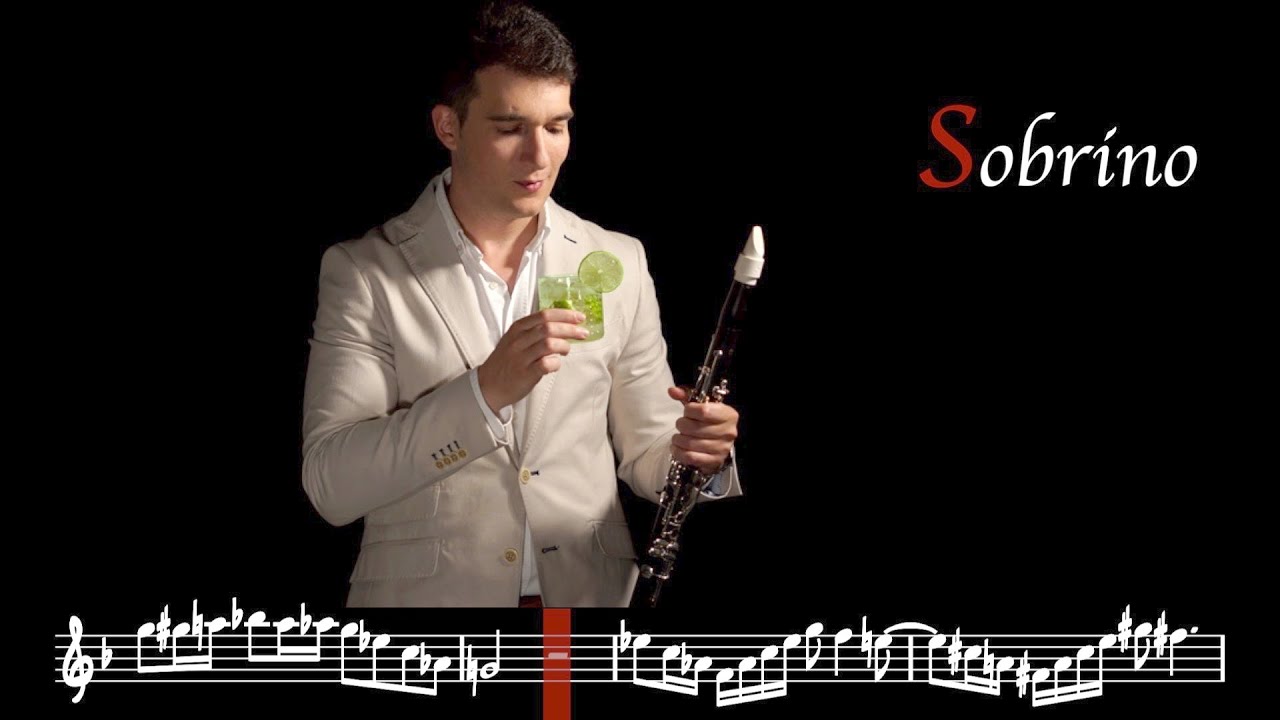 BLUE BOSSA - KENNY DORHAM - (SOBRINO CLARINET COVER WITH SHEET MUSIC)