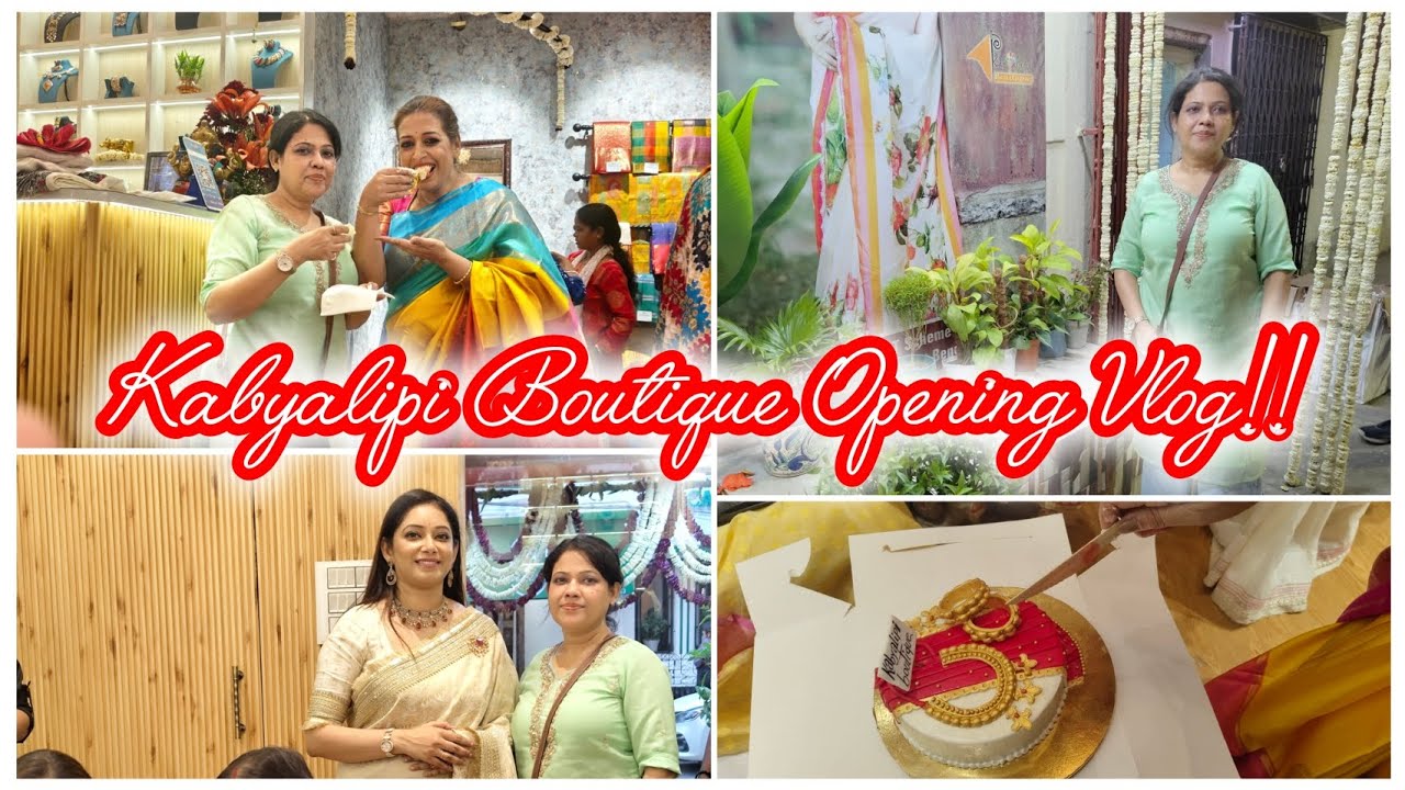 Kabyalipi Boutique Opening Vlog! | Happy Holi 2026 | Kabyalipi Boutique new Branch Opening