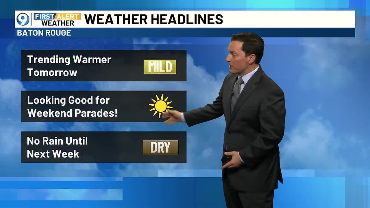 FIRST ALERT 6 PM FORECAST: Thursday, Feb. 5