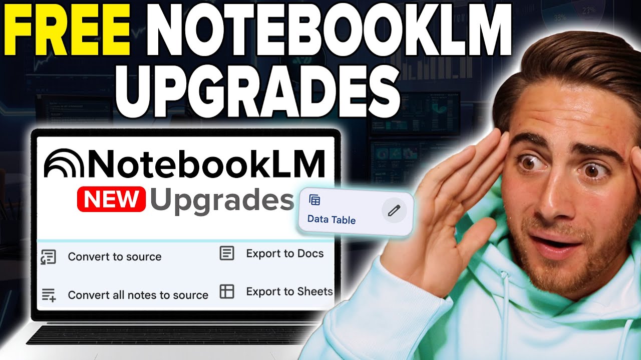 В Google NotebookLM появились ЕЩЕ БОЛЬШЕ НОВЫХ, ПРОСТО НЕВЕРОЯТНЫХ ФУНКЦИЙ 🤯 (БЕСПЛАТНЫЕ ОБНОВЛЕНИЯ)