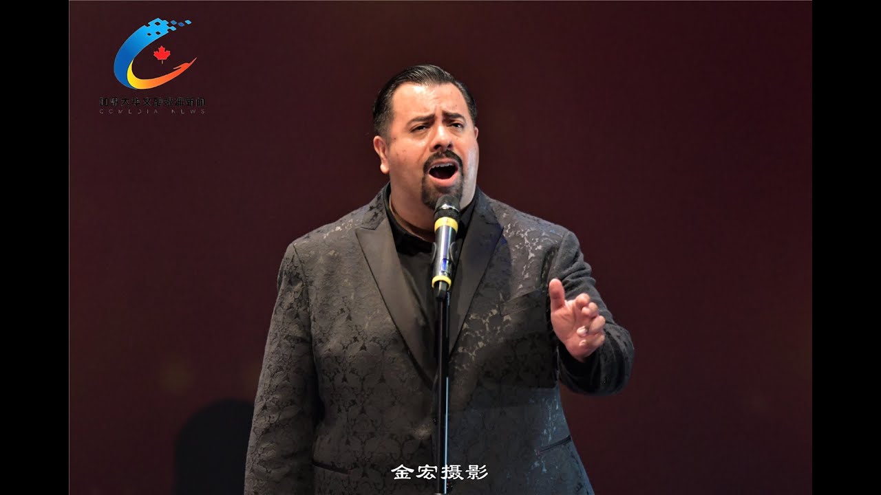 多伦多华星舞台.加拿大男高音中文演唱【我爱你.中国】0252