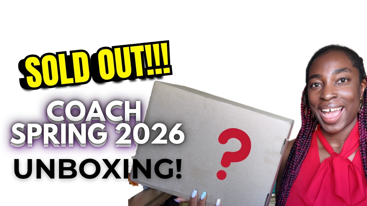 Распаковка новой весенней коллекции Coach 2026 и аутлета джинсовой одежды! 👜 Стоит ли оно того?
