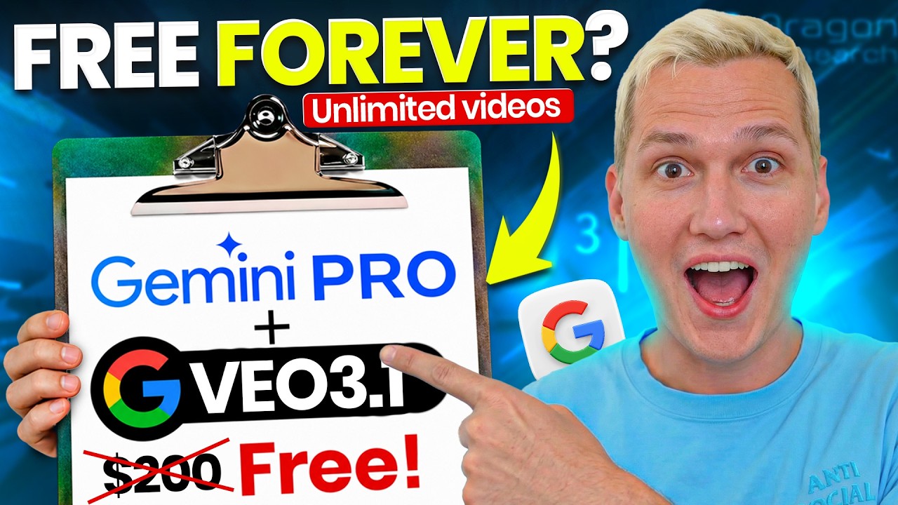 Veo 3.1 Just Went FREE on Google (Full Videos in Under a Minute)