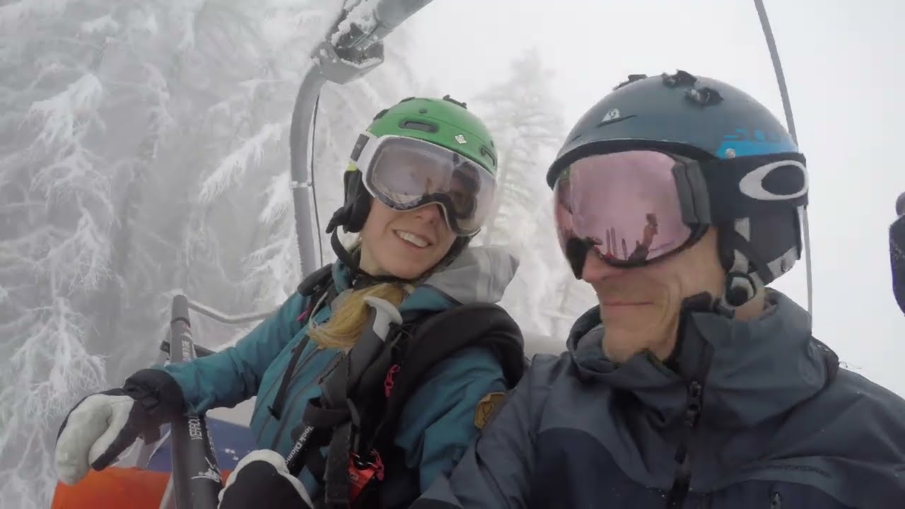 Sainte Foy 23-24 ski season with family and friends
