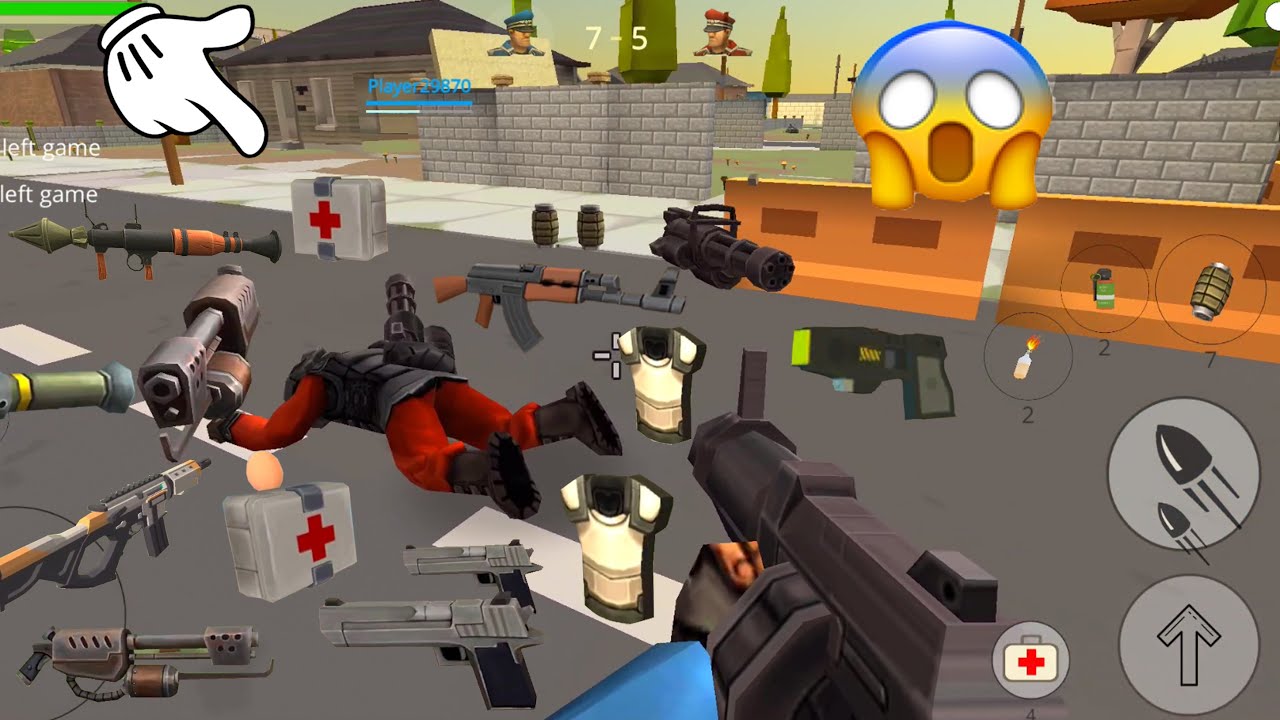 BattleRoyalePvP StrikeFortressBox || Pro VS Hacker || Best Online Games For Android 2022