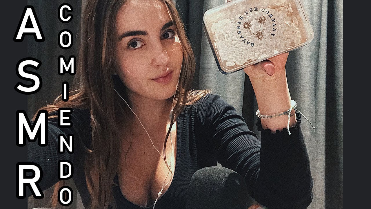 ASMR - COMIENDO UN PANAL DE ABEJAS