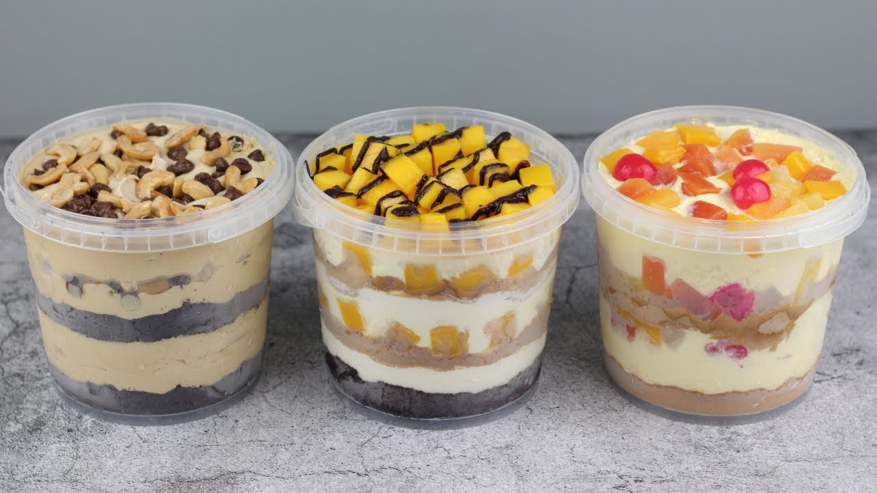 3 New Bucket Cakes Ice Cream Flavors! [ No Steam, No Bake, No Oven ]