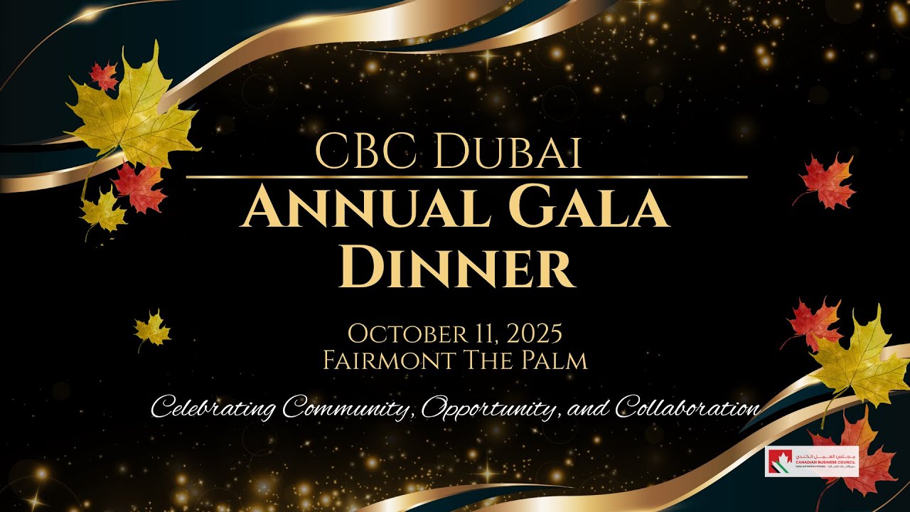 CBC Dubai Annual Gala 2025- October 11th 2025- A Night of Purpose, Partnership & People
