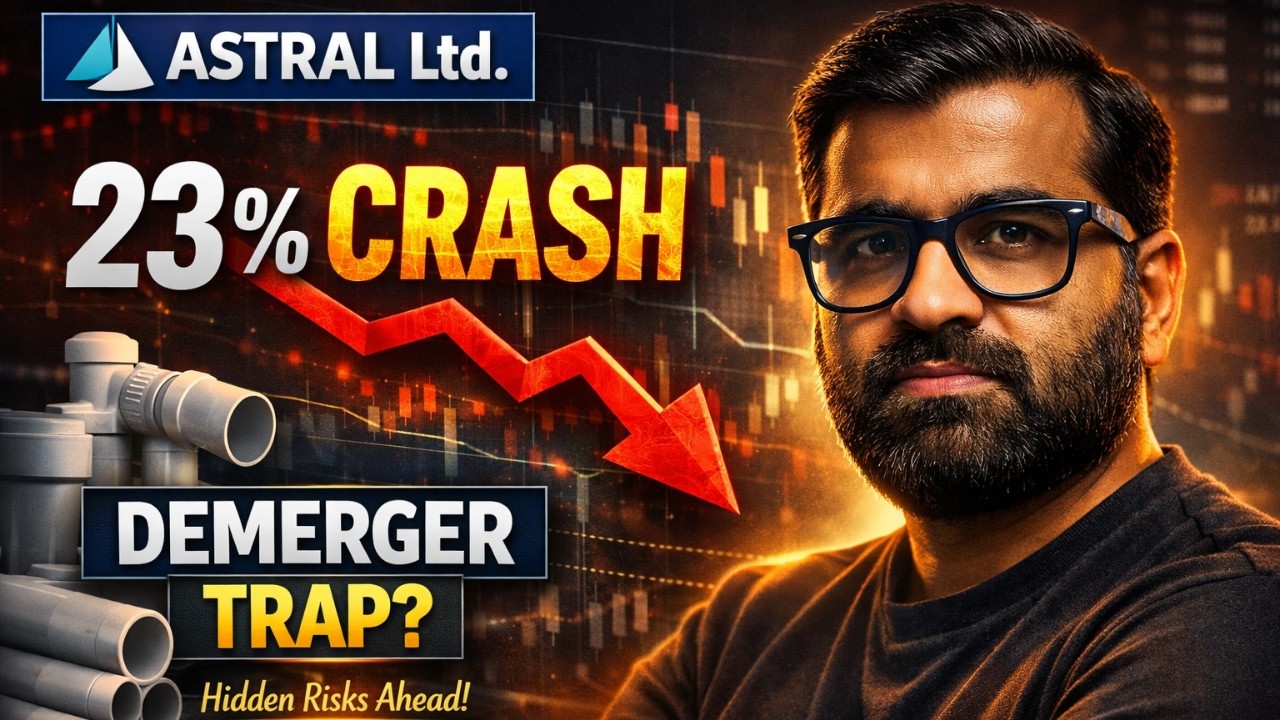 Why Astral Share Is Falling? ⚠️ Astral Demerger Reality Retail Investors Missed!
