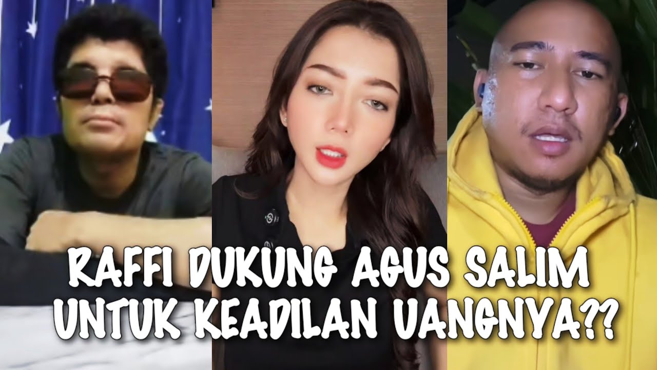 MENGEJUTKAN√√ AGUS SALIM DAN RAFFI MINTA KEADILAN UNTUK UANG DONASI AGUS SYEDIH?