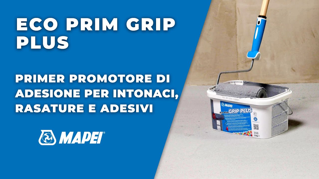 Mapei | Eco Prim Grip Plus - primer universale Mapei | Video tutorial