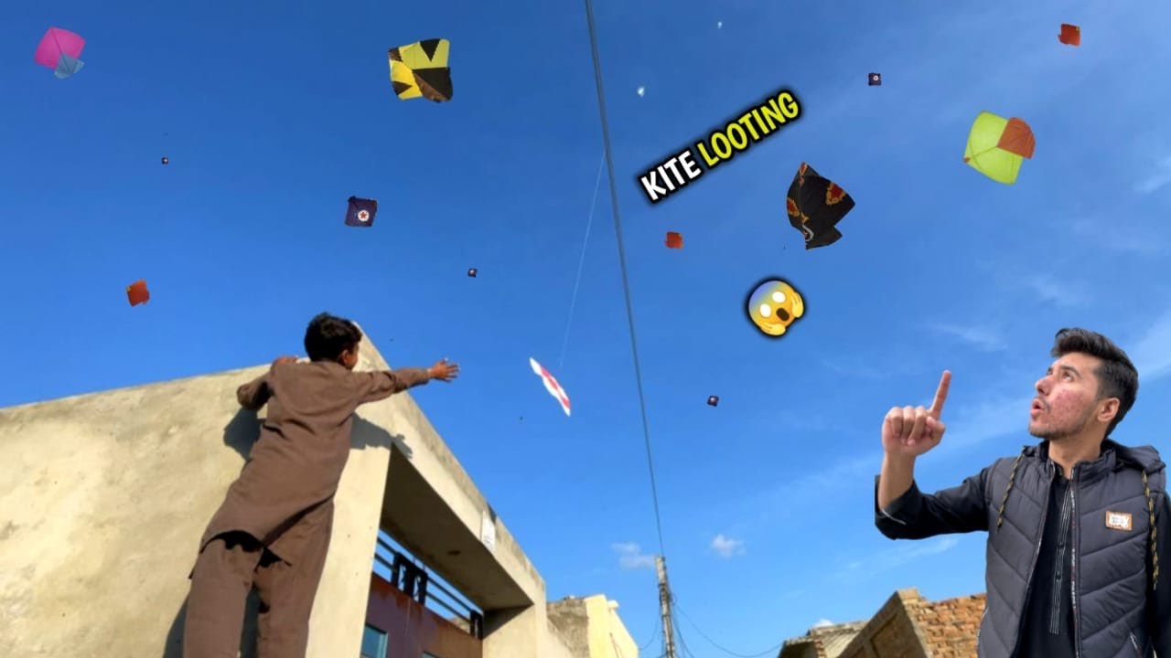 Kite looting and chamero scenes😱 || kite fighting😈 || i *boo* scenes🔥 || lovely weather 🌦️ || kites🪁