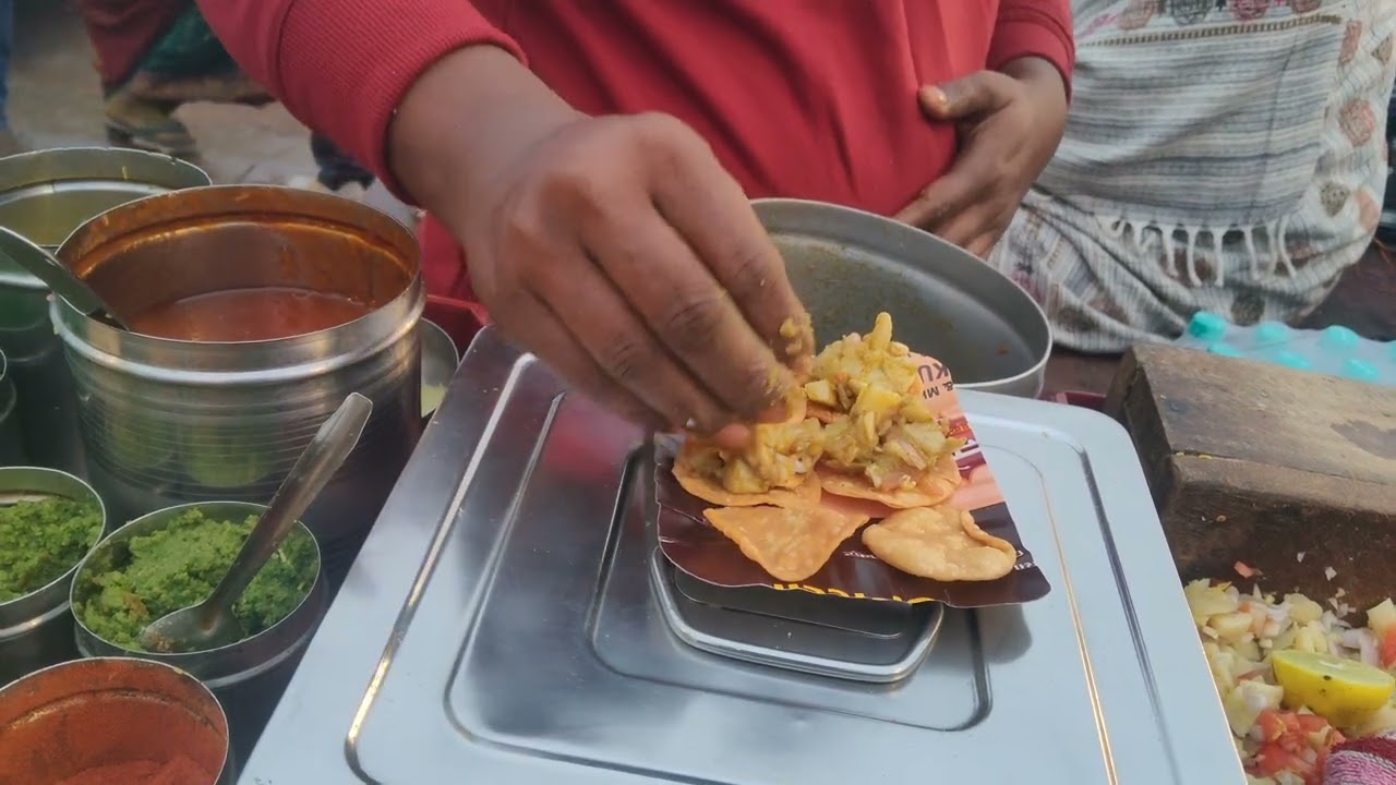 Varanasi street food chat 