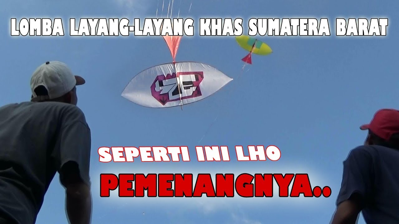 Tata Cara Pertandingan Layang Layang khas Sumatera Barat, Pemenang tak perlu Indah, tapi begini..