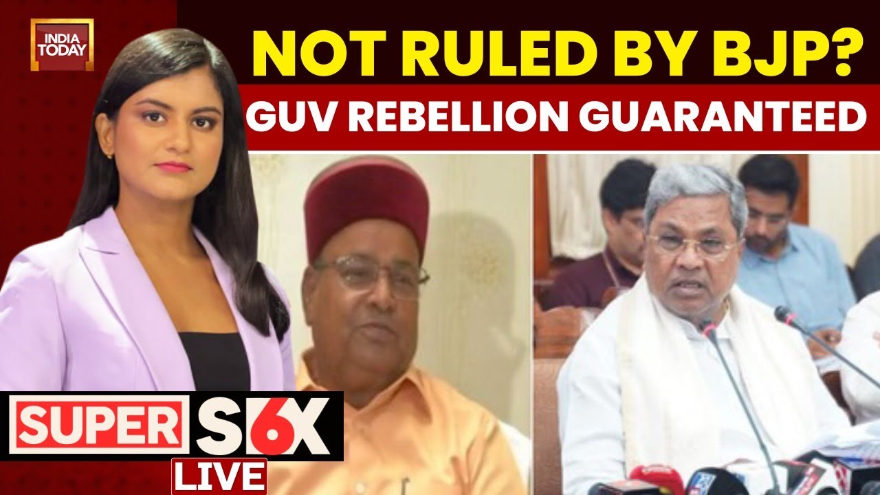 LIVE | Super Six: Assembly Drama in Non-BJP States Continue | Karnataka Governor Rejects Speech