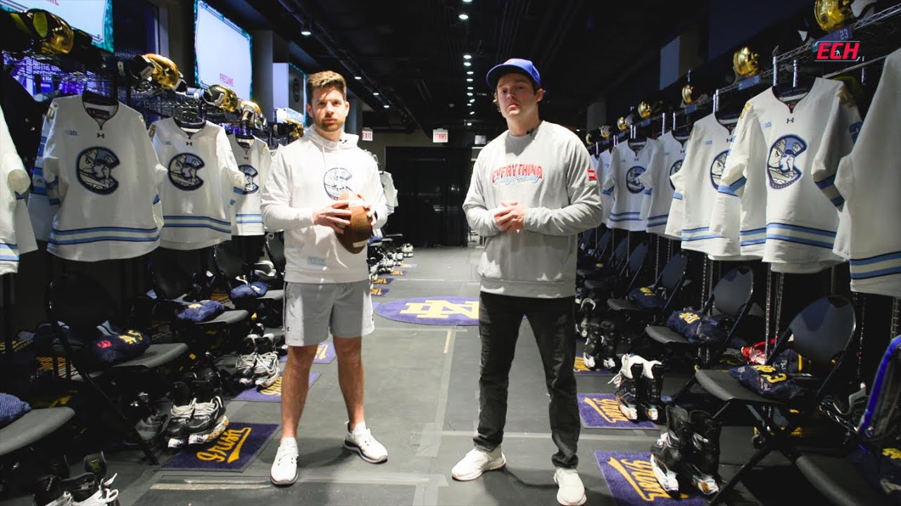 Exclusive Notre Dame Jerseys Debut at Wrigley Field | The Frozen Confines | CCM