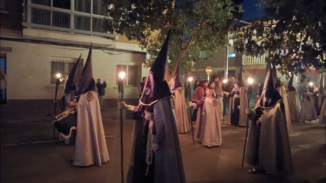Procesión de Jesús de Medinaceli y de las Antorchas-Negaciones de Pedro- Miércoles Santo. Torrent.