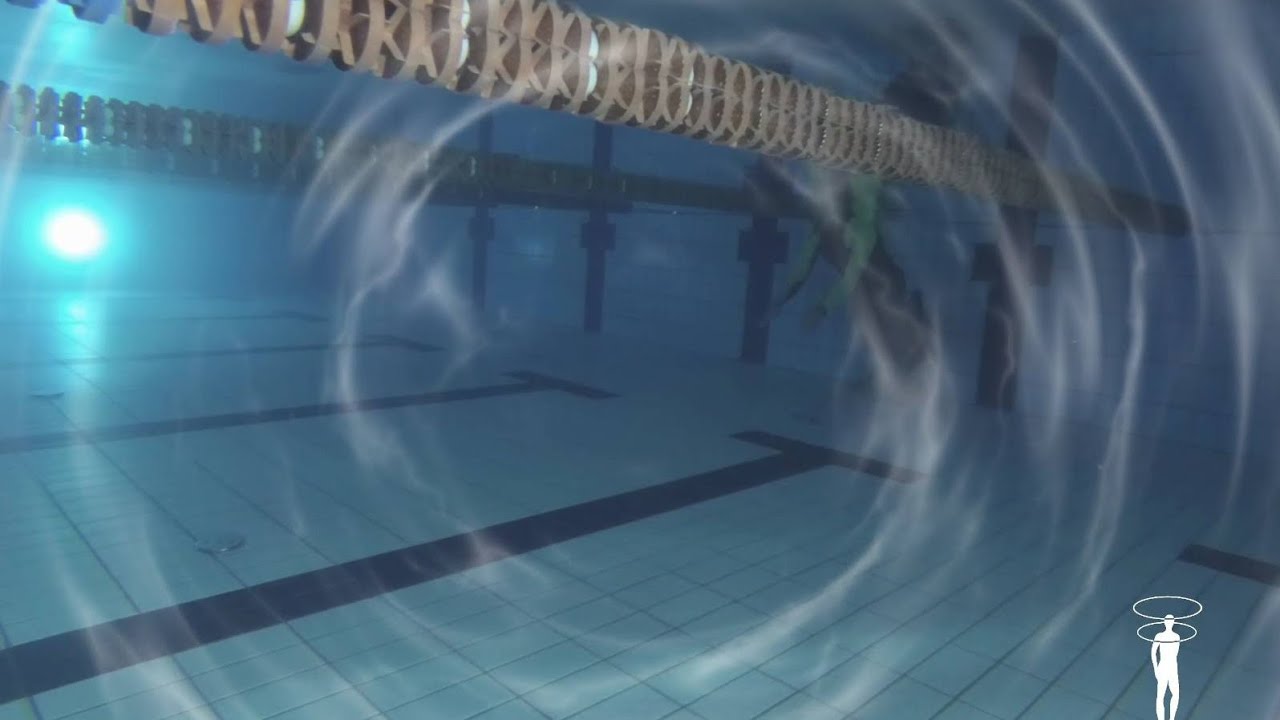 Freediving Flow in the pool in Tarnów...