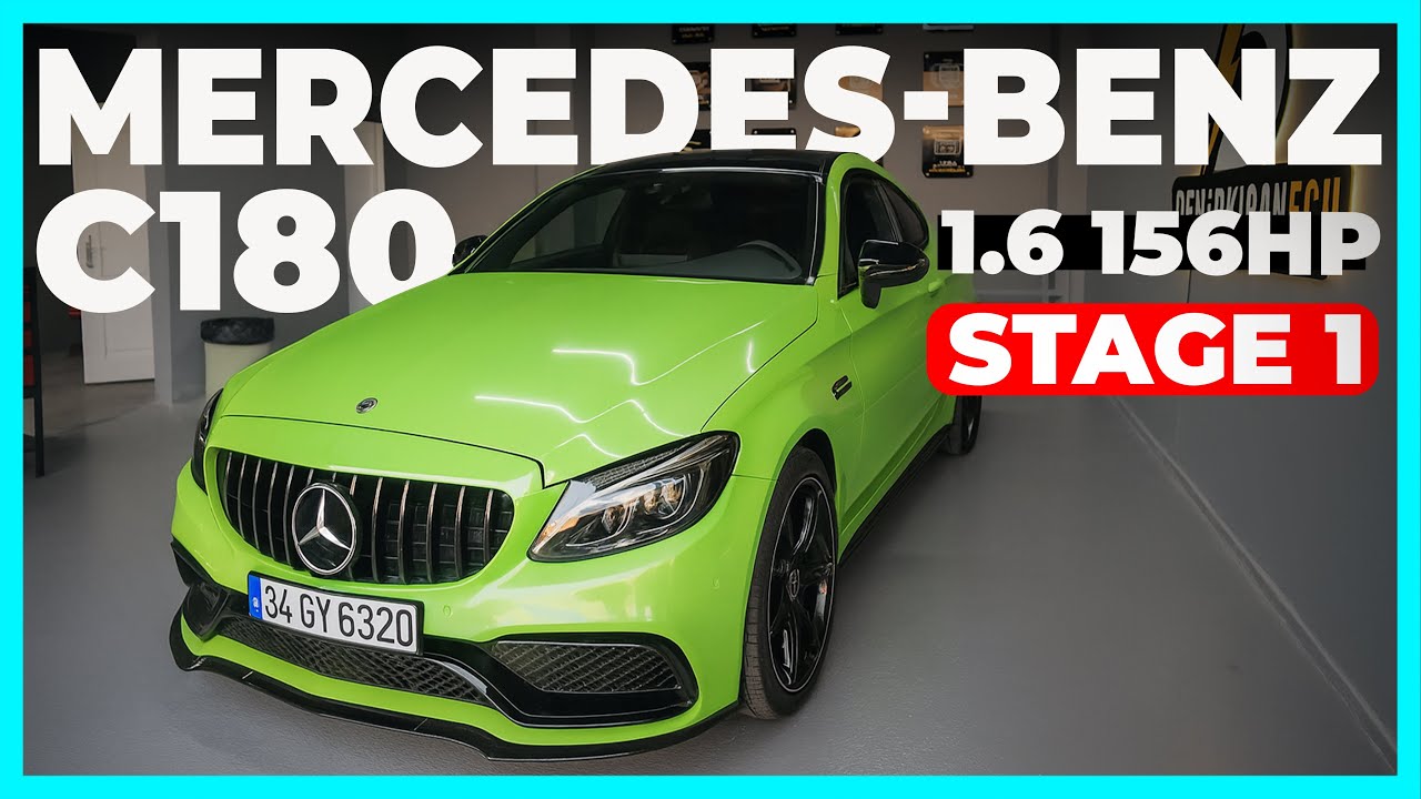 Mercedes C180 Hantallık Problemi Çözümü | Stage 1 Performans Yazılımı