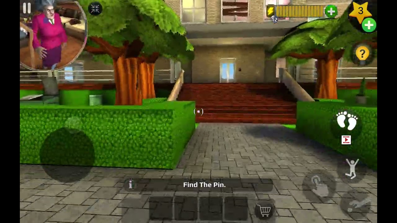 Nosemickey and babymouse plays scary teacher 3D