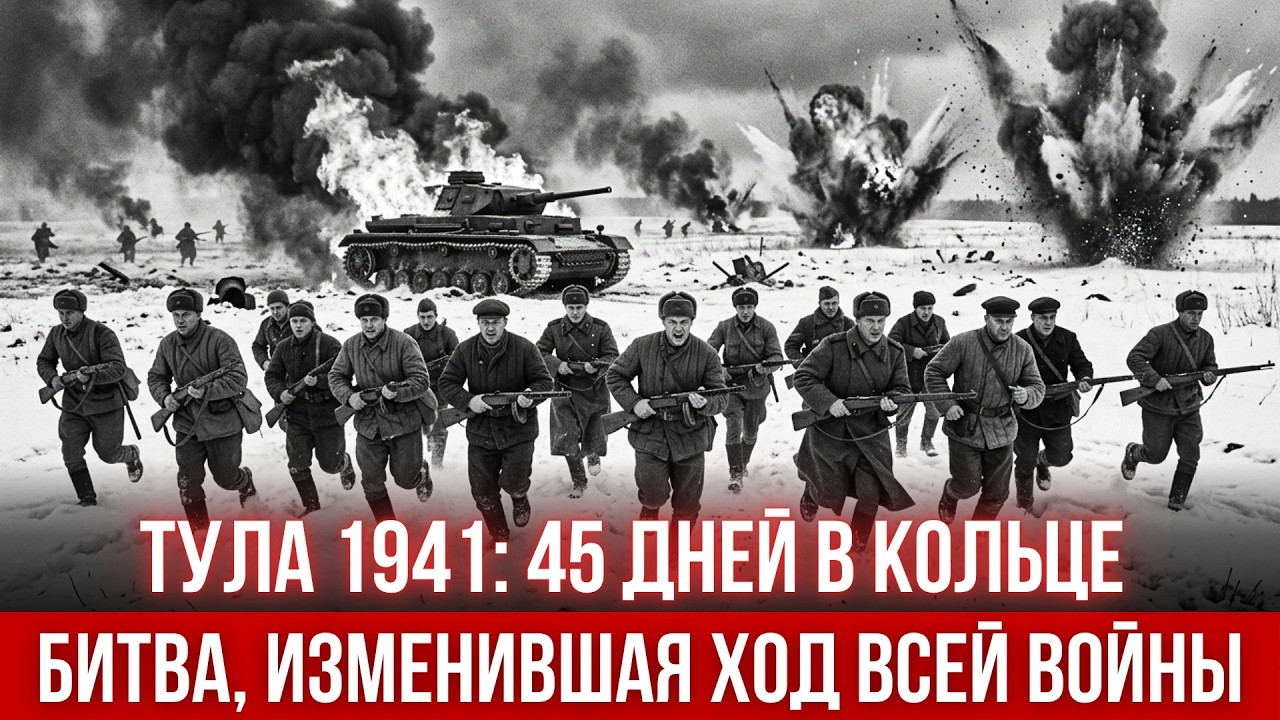Тула 1941: Единственный окружённый город, который не сдался &mdash; 45 дней против танков Гудериана