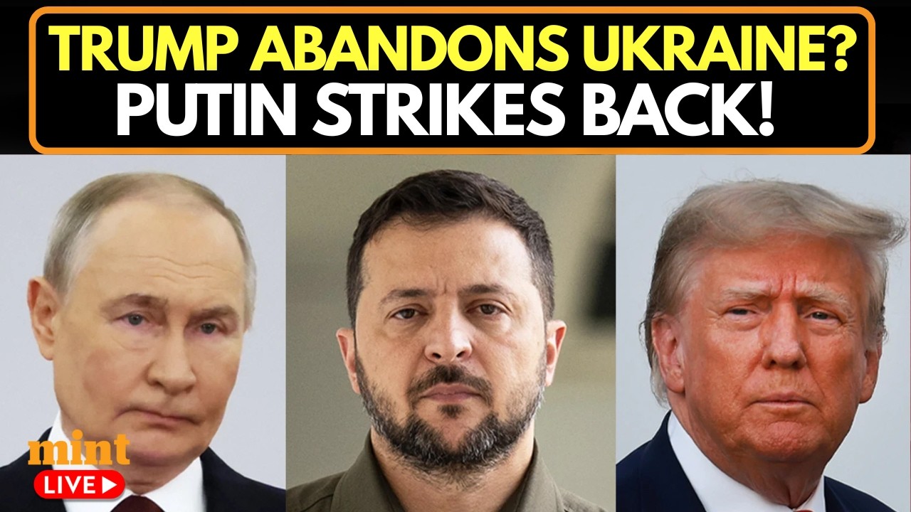 LIVE | Putin's Nuclear Message? Russia Launches Six Missiles As Trump Shifts On Ukraine | Zelensky