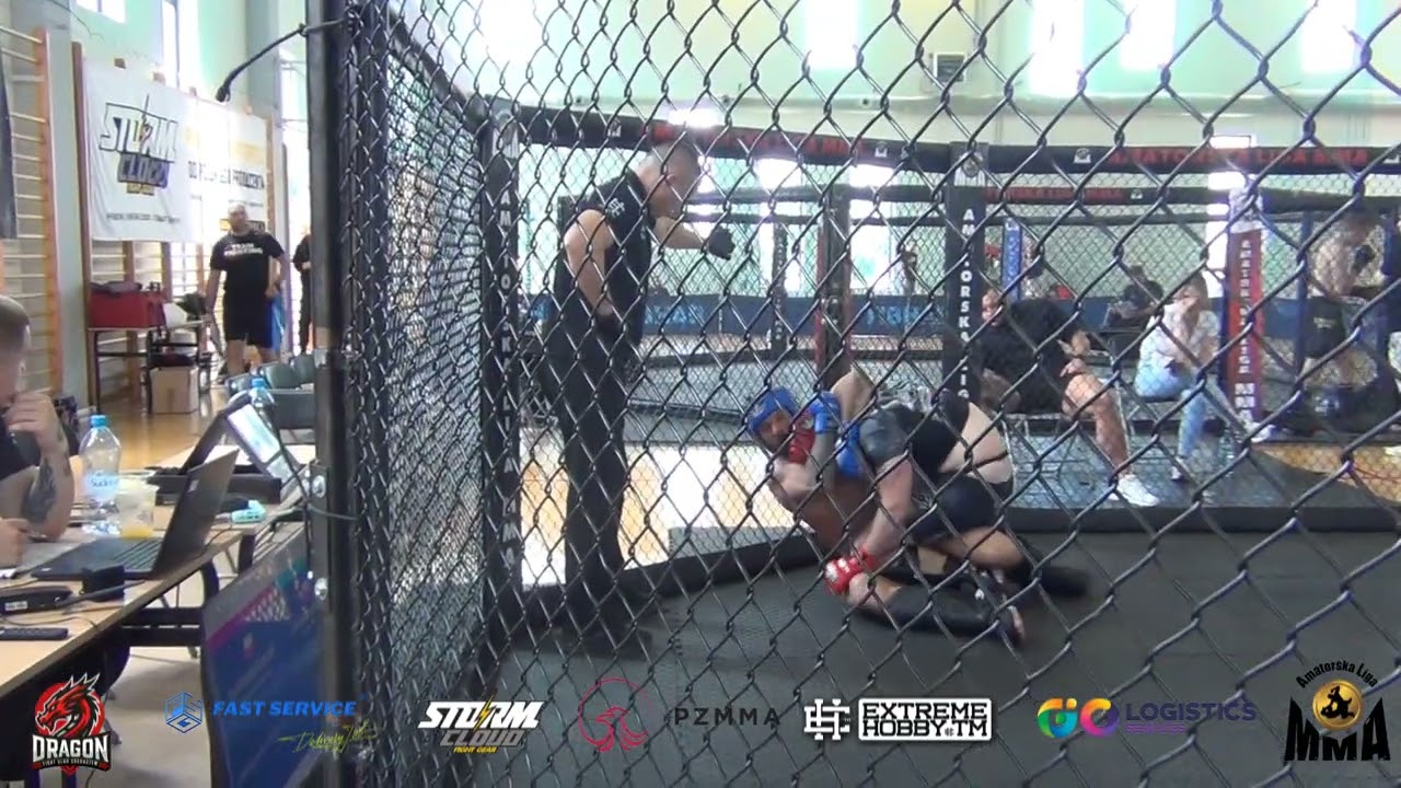 Puchar Europy MMA 2026 PK 93 kg Krasuski B vs Abu Arqoub J