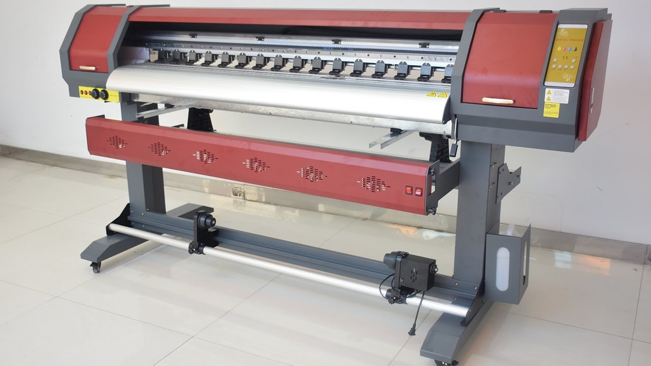Digital indoor and outdoor printing machine 1 6M eco solvent printer