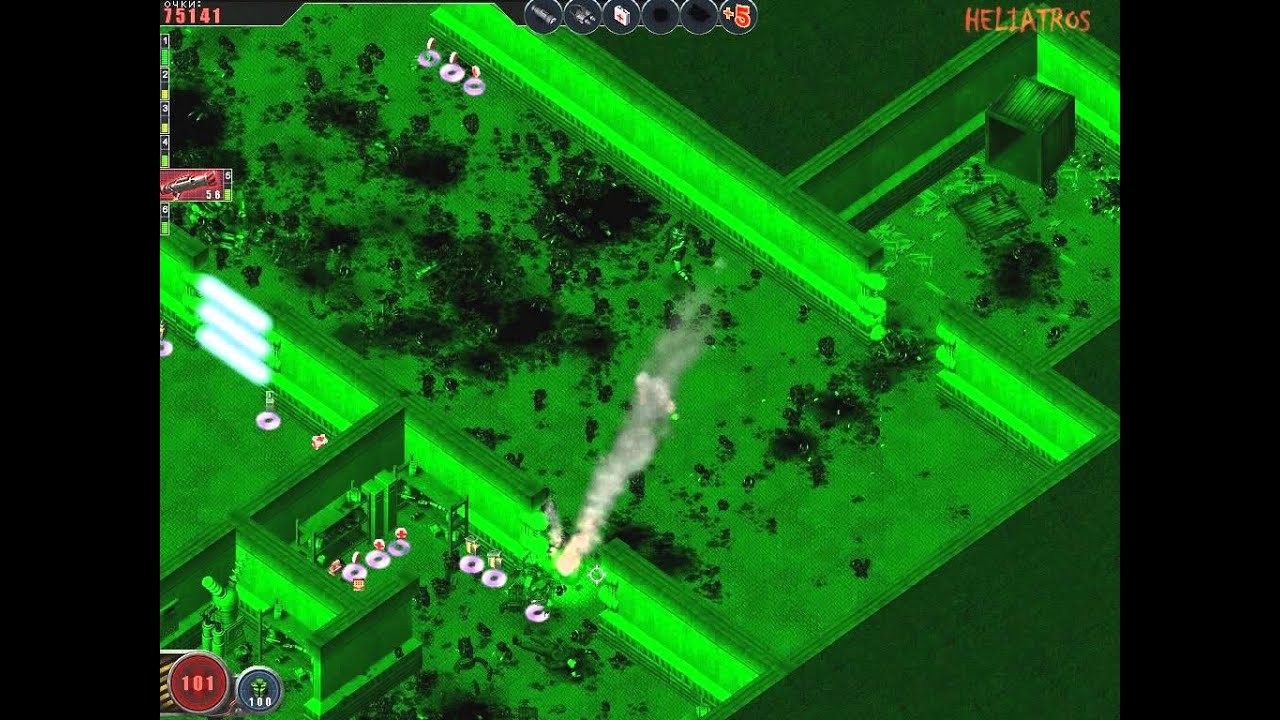 Alien Shooter NO DAMAGE ☠Без ранений☠ 6й левел