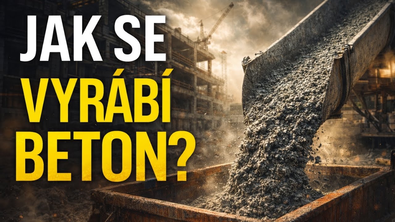 Jak se Vyrábí Beton? Výroba Cementu, Složení, Míchání, Zrání a Pevnost Betonu Krok za Krokem!