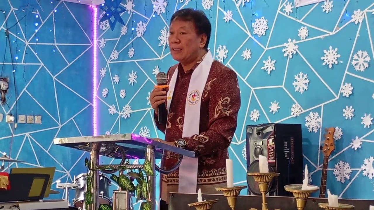 IBADAH RAYA GBI BUKIT TAAS |  SPEAKER BAPAK DR. MARJES  TUMURANG SPD. SKM. M. KES. 
