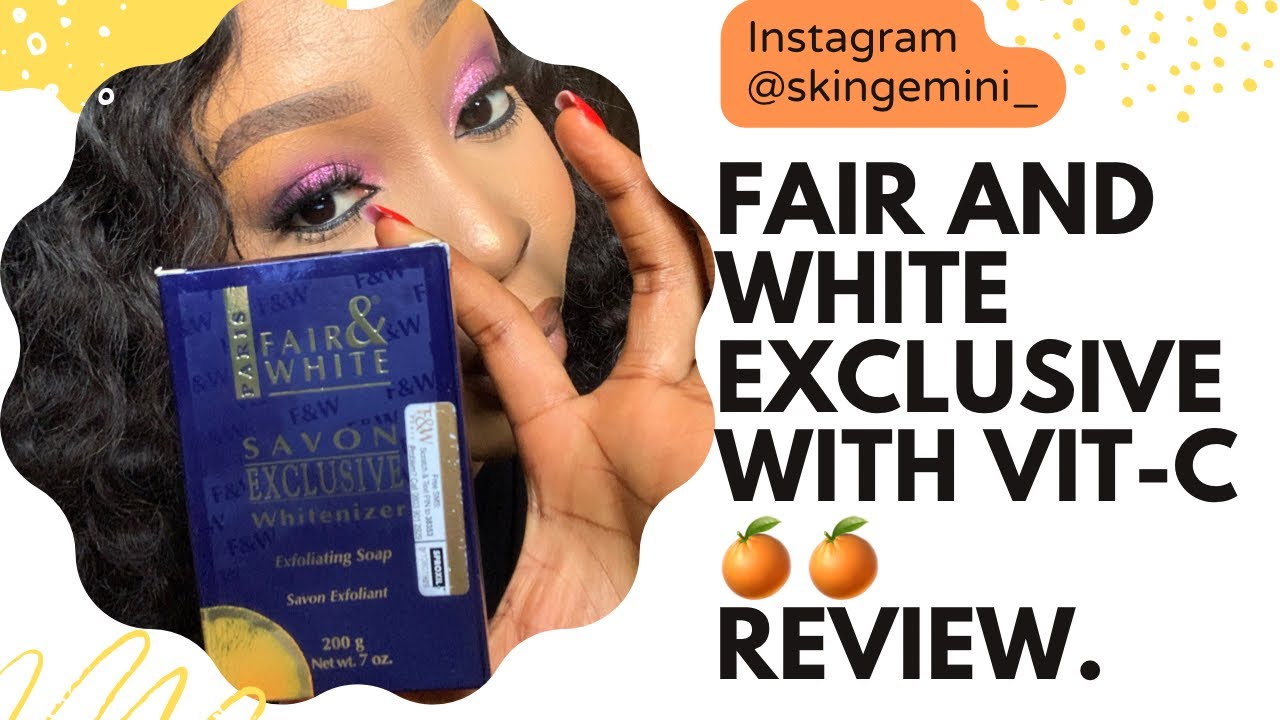 Honest review of Fair and white Exclusive whitenizer with vit-c #fairandwhite #exfoliation