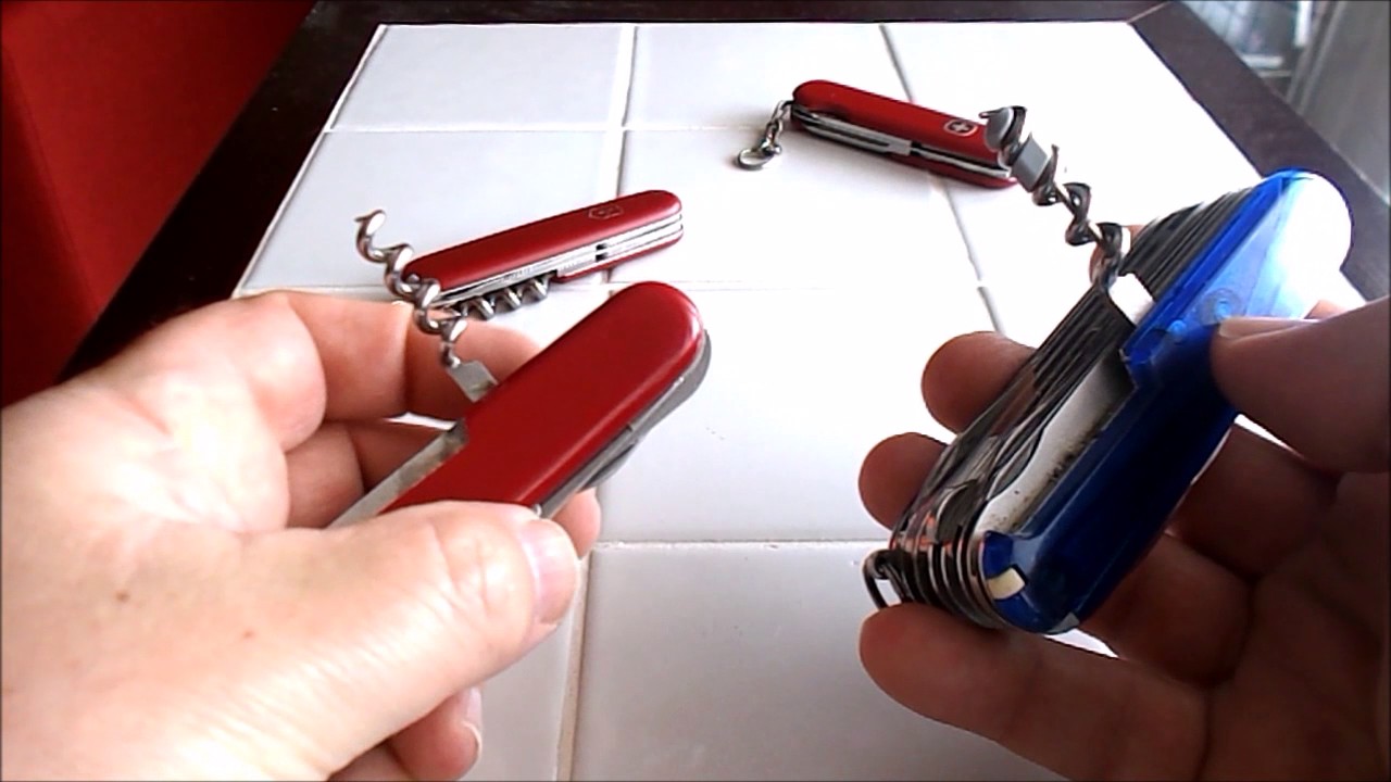 victorinox vs wenger comparison tools part 2