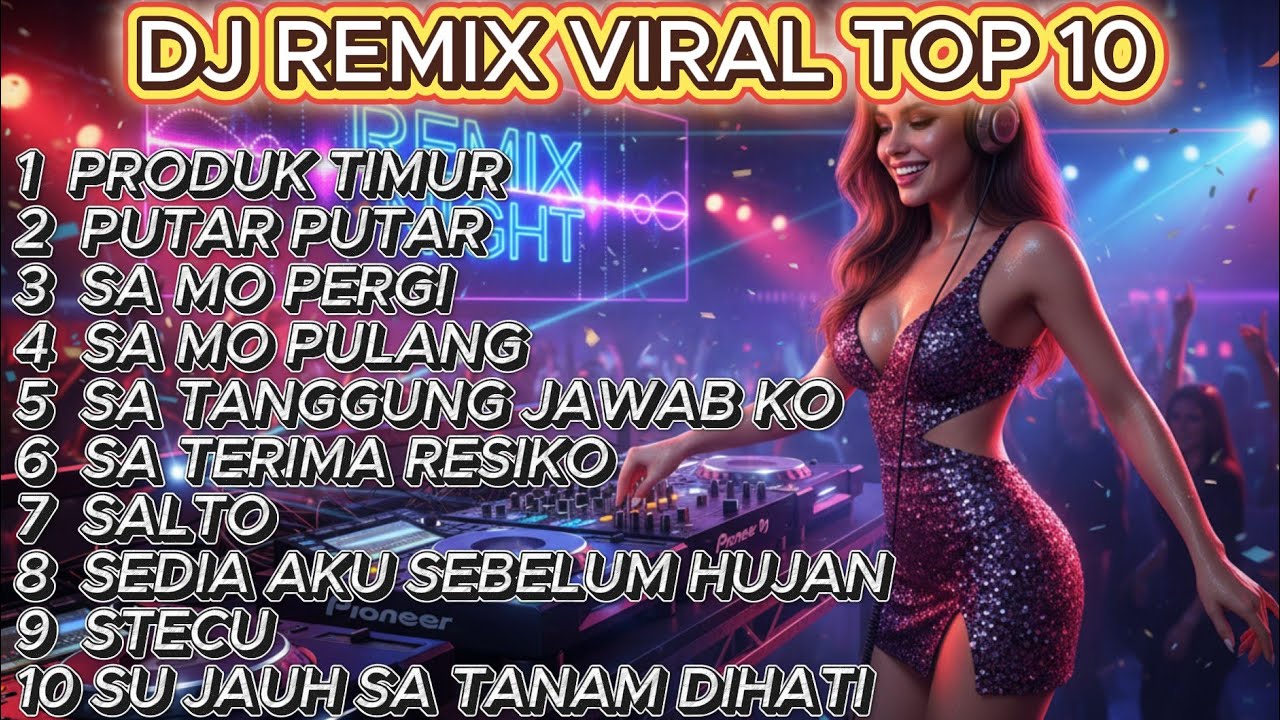 DJ Remix Viral TOP 10 🔥 Full Bass Paling Brutal! Sekali Dengar Auto Ketagihan