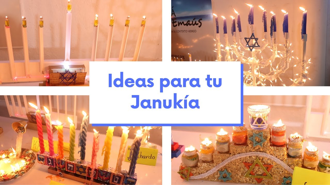 Ideas para hacer tu Janukia🕎|Cierre de Janucá