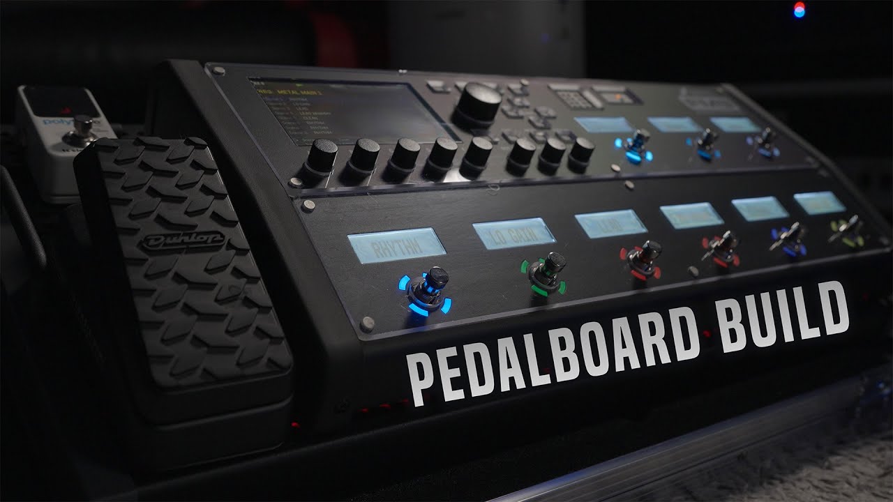 I built my dream Pedalboard around the Fractal FM9 // Pedalboard Build