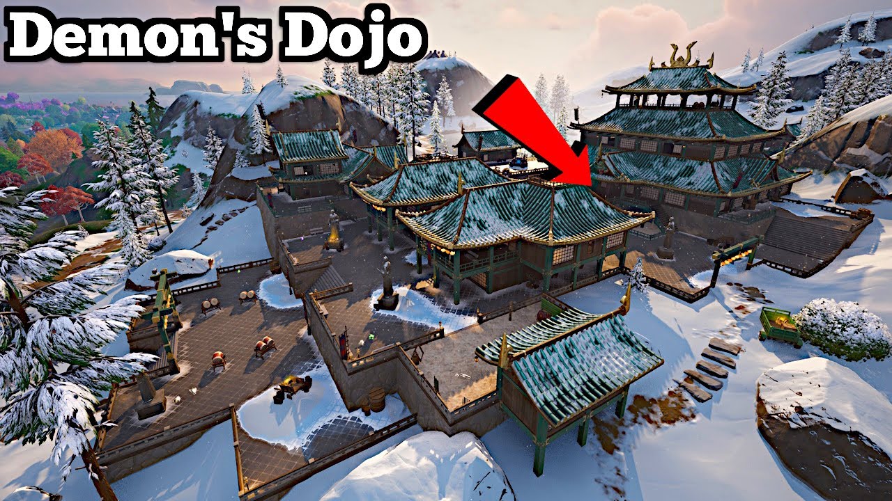 *NEW* Demon's Dojo Location Gameplay - Fortnite Looting Guide