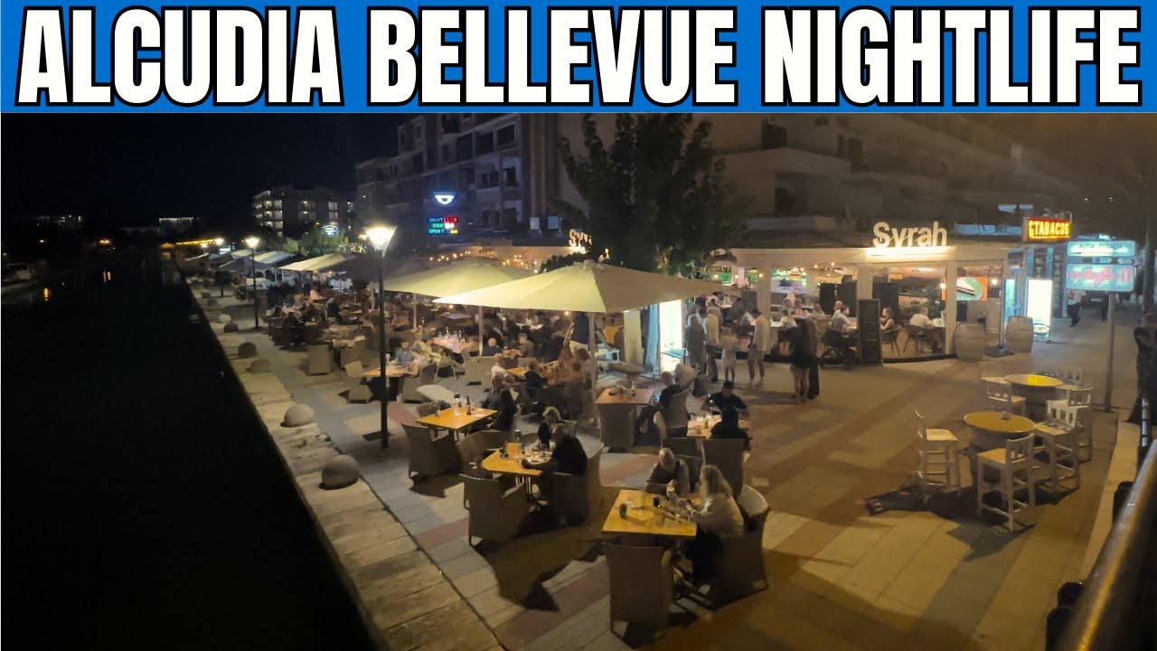 Ночная жизнь на улице БельВью в Алькудии — чего ожидать? Майорка (Mallorca)