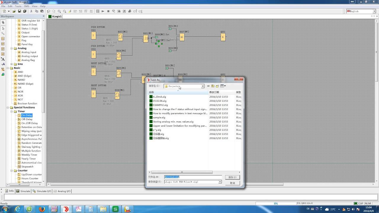 How to make xlogic program