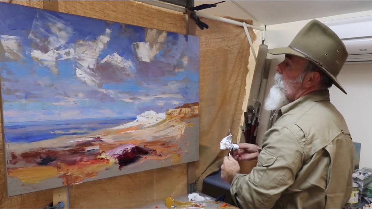 Atmospheric / Linear PERSPECTIVE - Three dimensional DEPTH in your PAINTING with colour/tonal value!