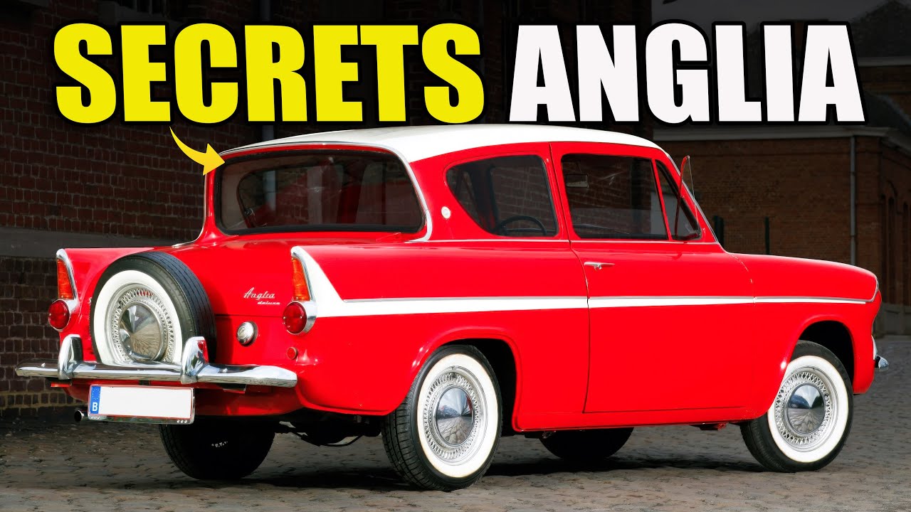 9 Shocking Truths About the 1959 Ford Anglia 105E – The Weirdest British Car Ever Made
