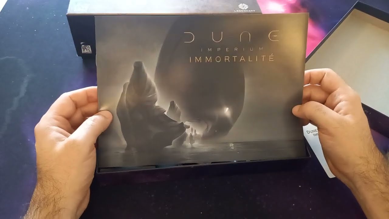 Immortalité la 2eme extension pour Dune Imperium Unboxing, nouvelles règles et Avis
