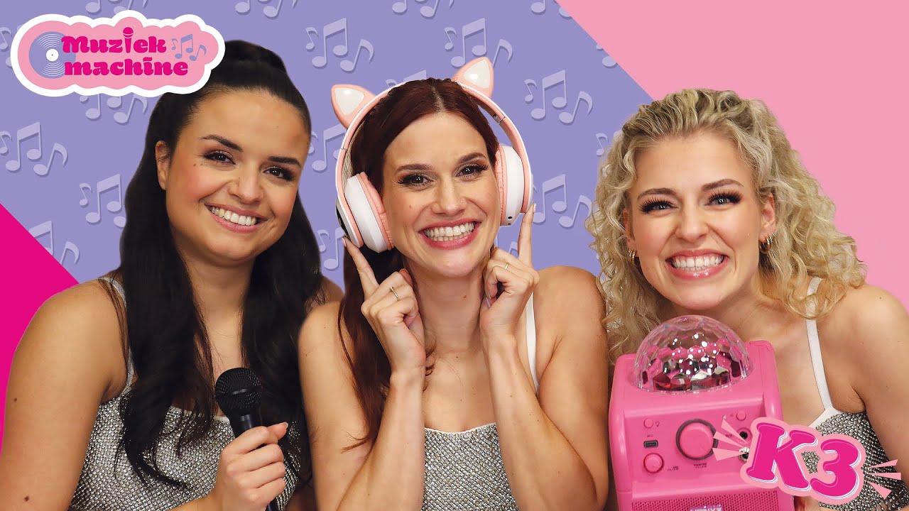 NEURIE CHALLENGE MET HANNE, MARTHE EN JULIA VAN K3 | MUZIEKMACHINE | TinaTV