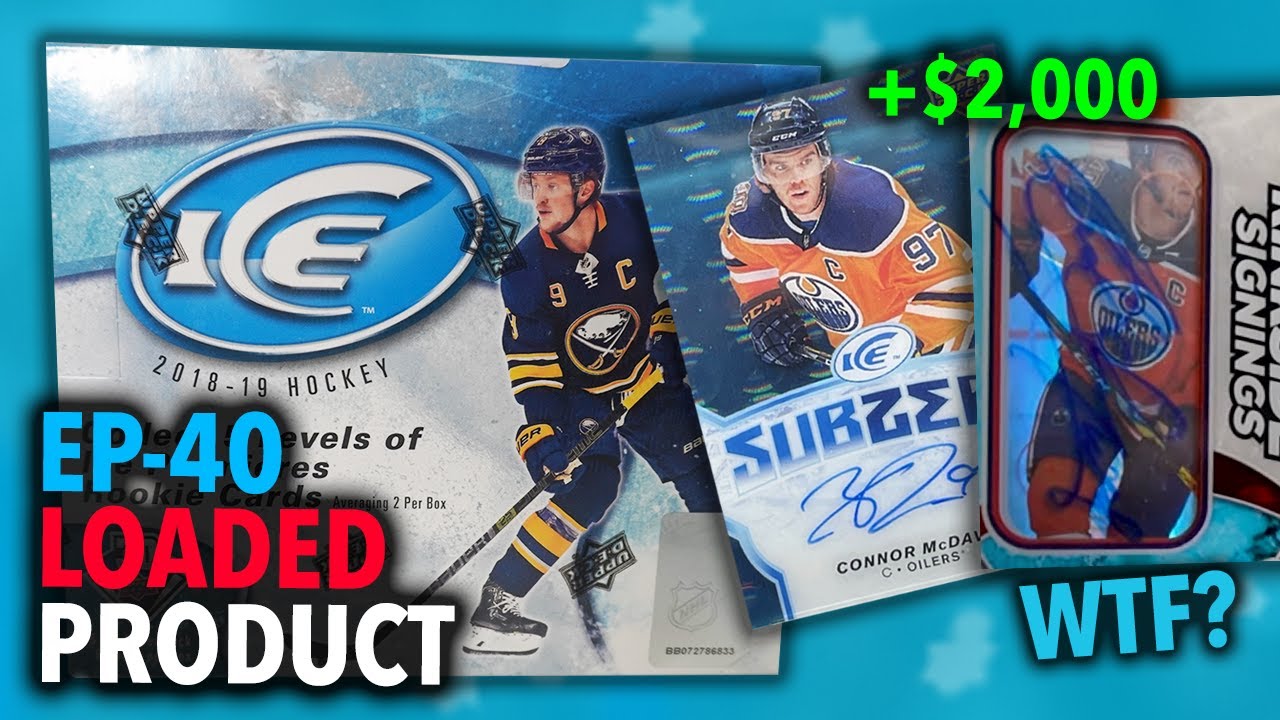 I pulled a FAKE McDavid Auto - 18-19 Ice Premieres Hobby Box Opening