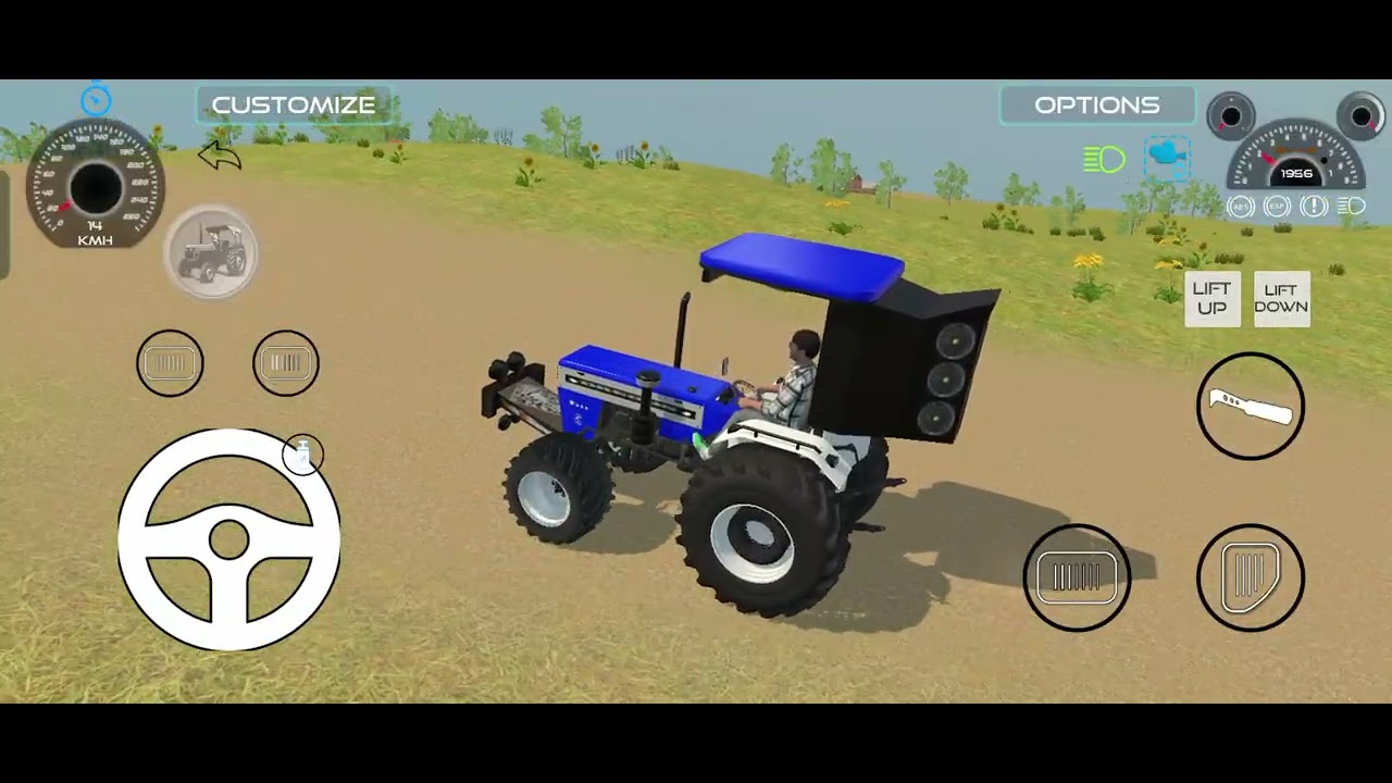 TRACTOR DRAWING | SWARAJ 774 | GAMING | MR INDIAN GAMEAR | 