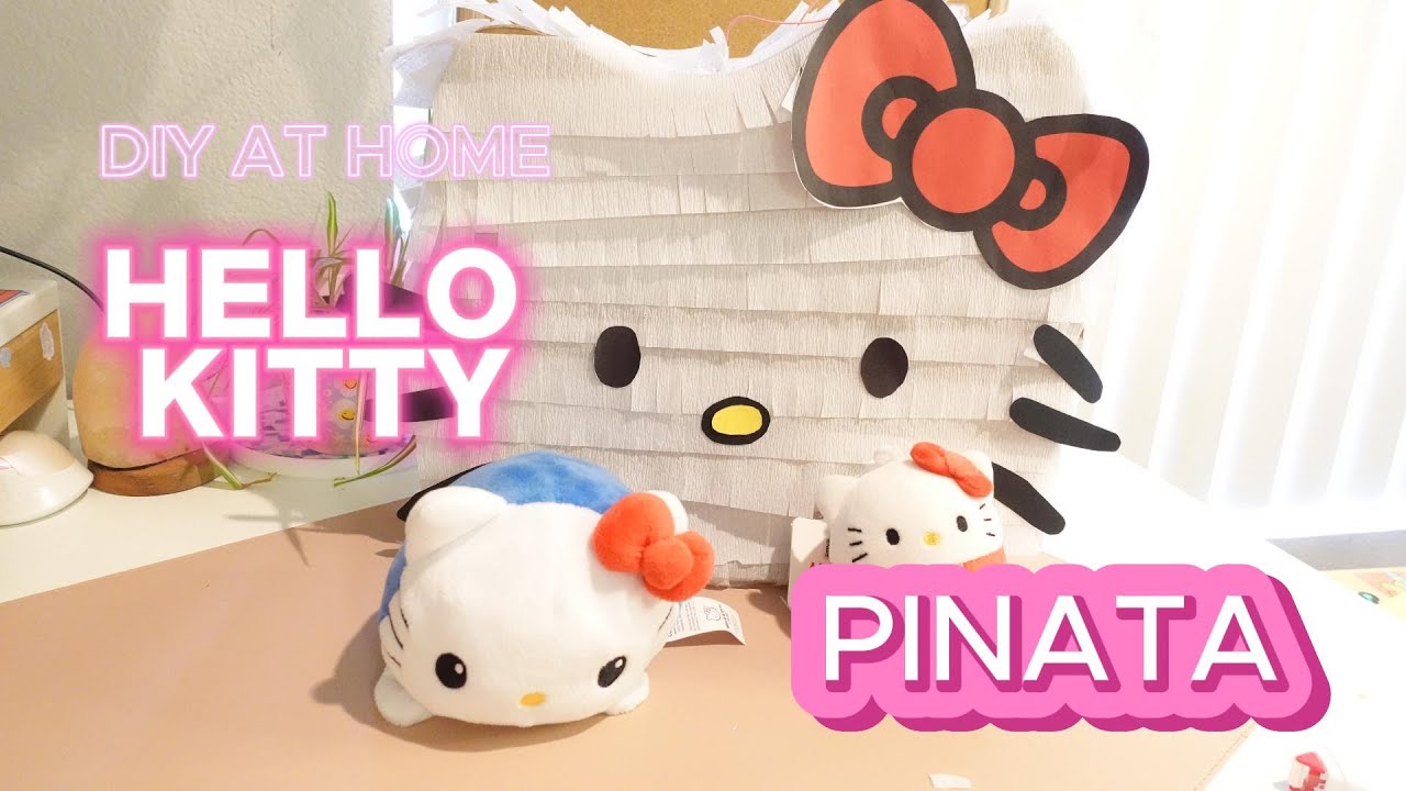Hello Kitty Piñata DIY  | Create your own Sanrio Piñata with Us!