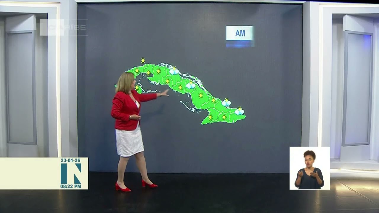 El Tiempo en Cuba: nublados en la costa norte central y oriental del país