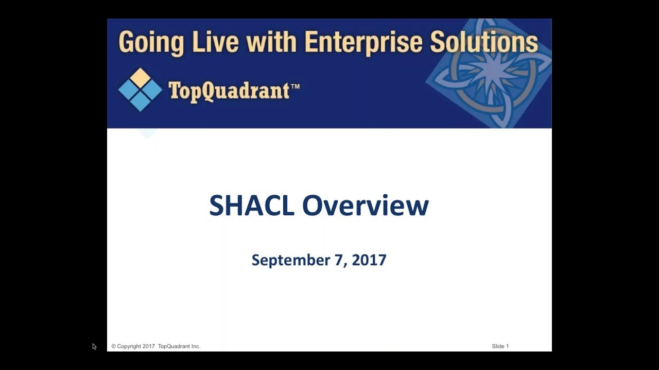 An Overview of SHACL   Shapes Constraint Language