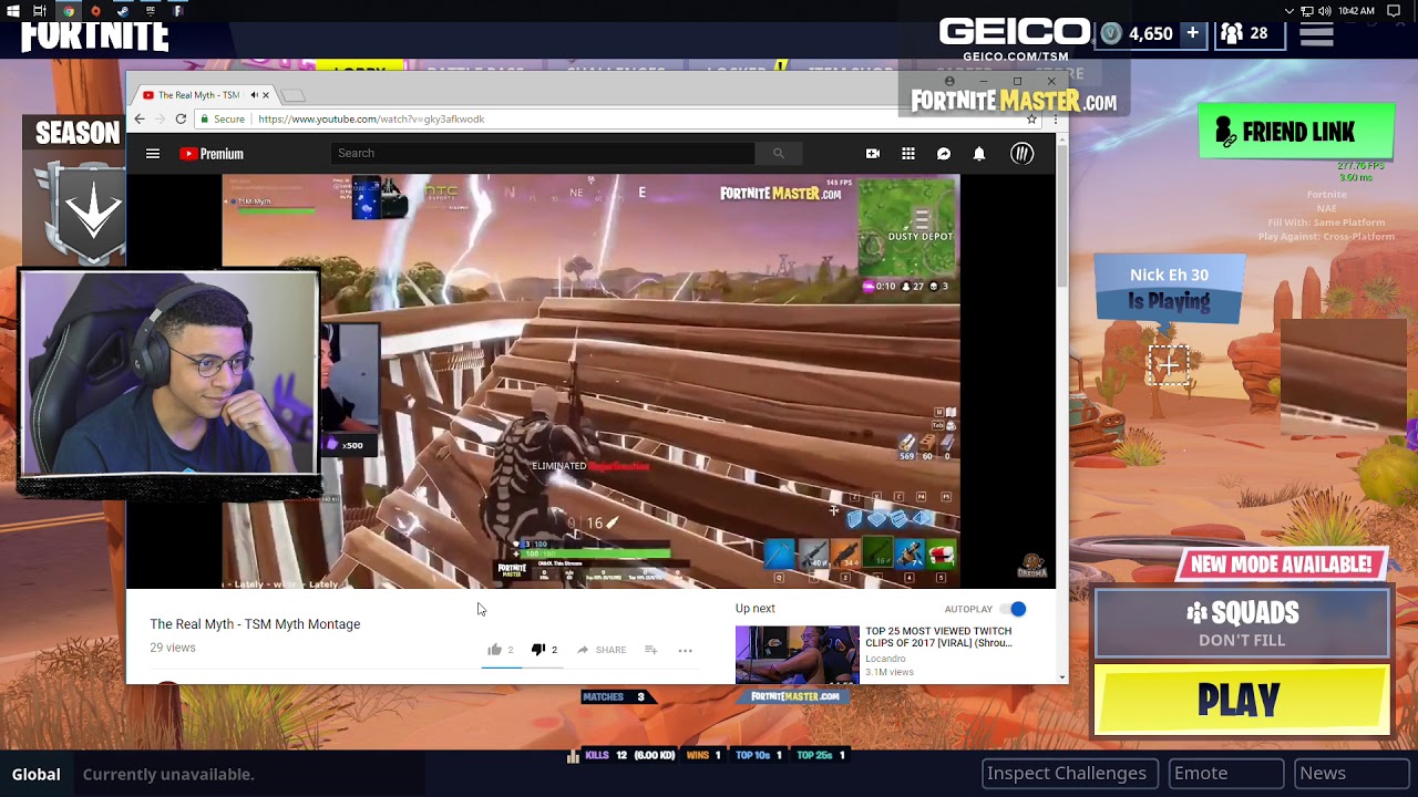 TSM_Myth reacts to "The Real Myth - TSM Myth Montage"